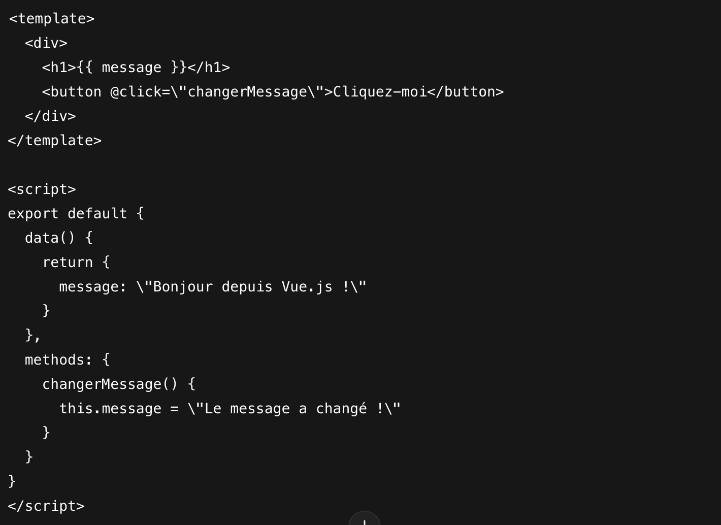 Exemple vue.js